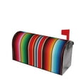 thumbnail image 2 of Balery Mexican Serape Blanket Stripes Mailbox Cover - Standard Size-25.5x21 in, 2 of 9