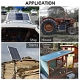 thumbnail image 5 of ECO-WORTHY Panneau Solaire Monocristallin 25 Watts 12 Volts Module de Charge hors Grille pour Bateau RV, 5 of 5