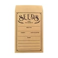 thumbnail image 2 of Savings! Gspmoly 20Pcs Kraft Paper Envelope Seed Envelope Bag Sample Bag Blank Kraft Paper Bag with Double Sided Adhesive Savings, 2 of 6
