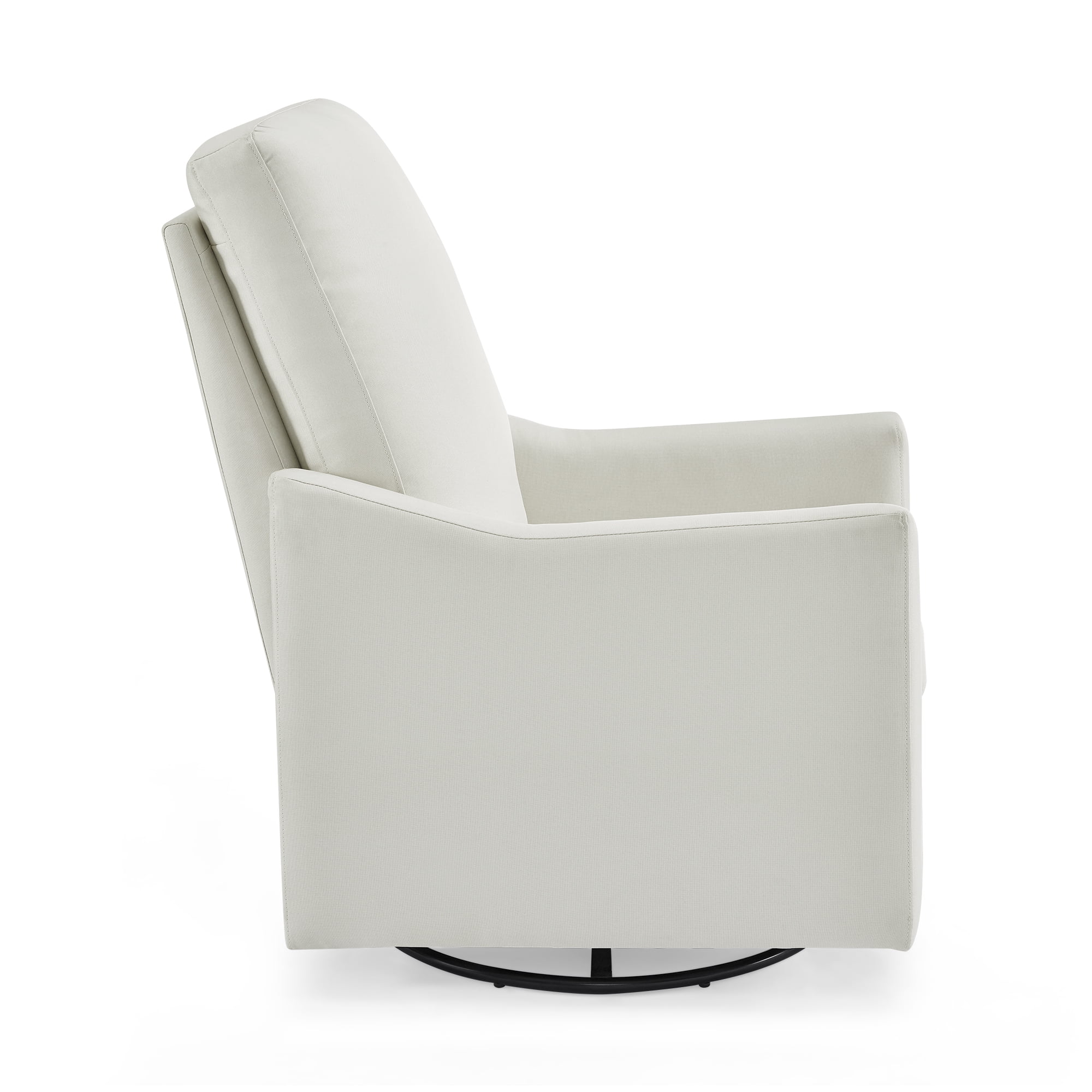 Delta Children Adley Nursery Glider Swivel Chair - Greenguard Gold Certified, Cream