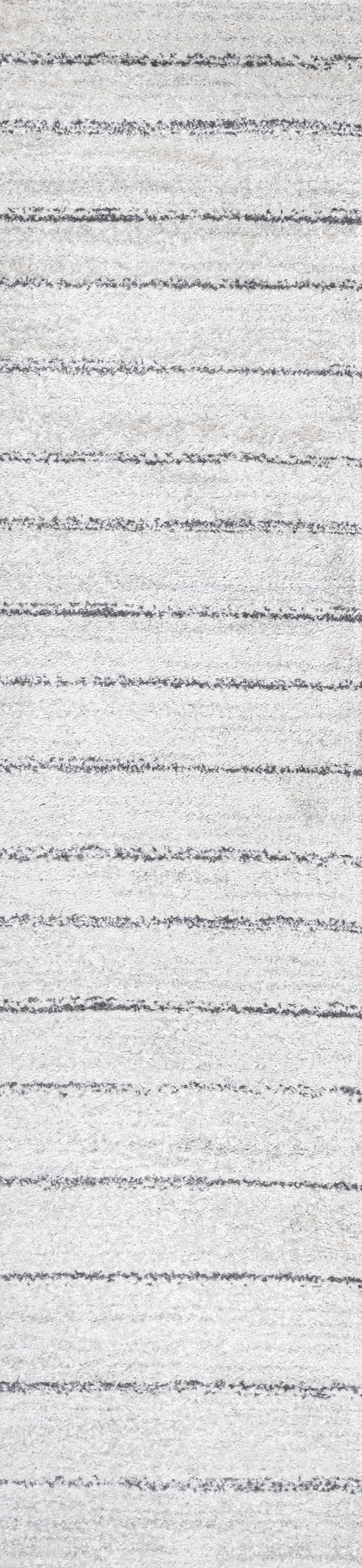 JONATHAN Y MOROCCAN HYPE 2 x 8 Runner Rug, Williamsburg Minimalist Stripe - Cream/Gray, MOH201A-28