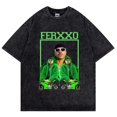 thumbnail image 1 of Ferxxo-Camiseta Vintage de FELIZ cumpleaños Feid, camisetas 100% de algodón, camisetas informales de gran tamaño, camisetas cortas de verano, ropa de calle de Hip Hop, 1 of 4