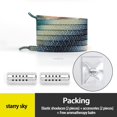 thumbnail image 1 of Zapatillas de deporte con cordones elásticos con aroma de aire limpio, cordones sin atar, cordones de zapatos planos sin ataduras, cordones rápidos para niños y adultos, bandas de goma, Italia Gao Jinjia LED, 1 of 2