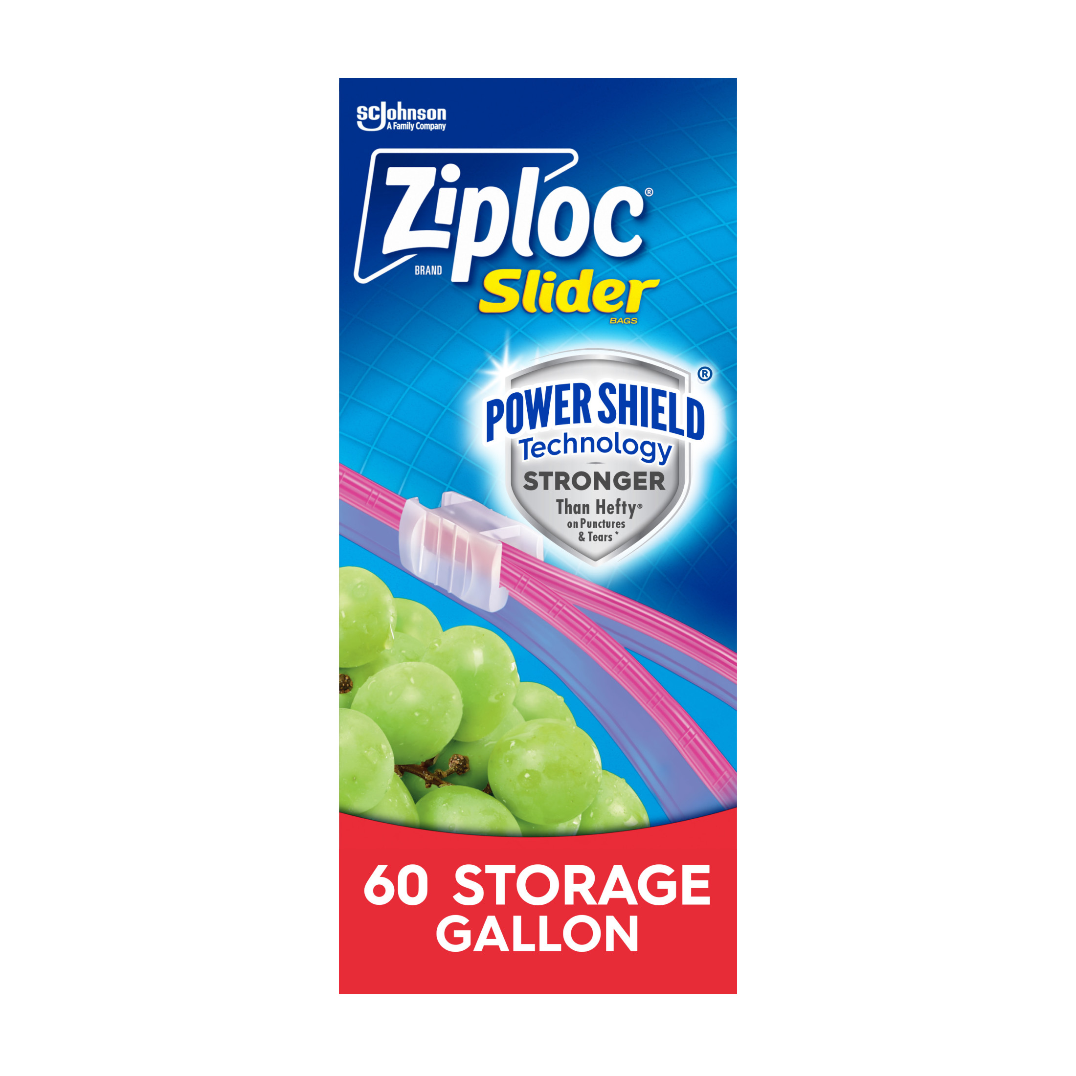 Ziploc Gallon Slider Storage Bags, 60 Count photo 7