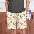 thumbnail image 7 of FREEAMG Bald Eagle On American Flag Patriotic USA Design Men's Pajama Pants Shorts Sleepwear Lounge Pajama Bottoms, 7 of 7