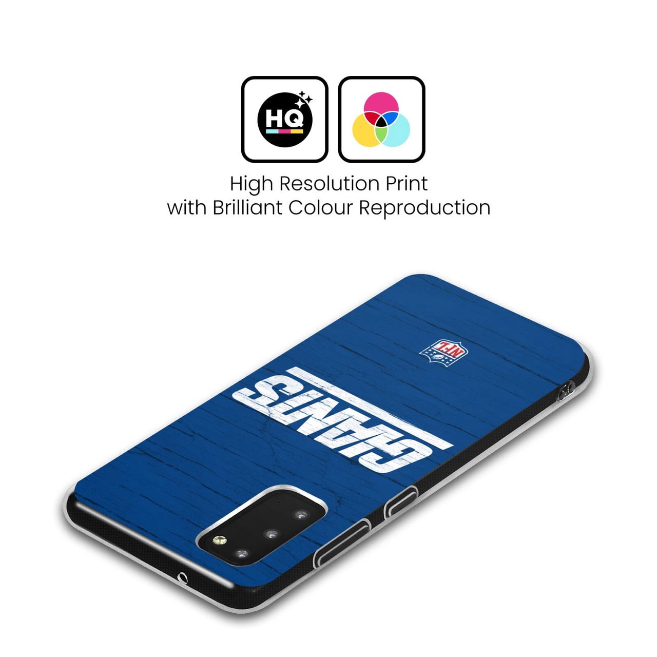 Head Case Designs NFL New York Giants Logo Distressed Look Soft Gel Case for Samsung Galaxy S24 5G