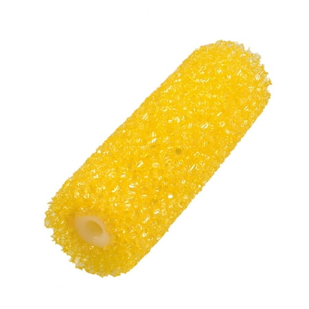 Wall Ceiling Painting Cylinderical Yellow Foam Paint Roller
