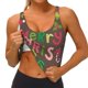 thumbnail image 3 of Fotbe Ho Ho Ho Merry Christmas Sujetador Deportivo Largo sin Aros para Mujer con Almohadillas y Soporte Medio, Transpirable y Absorbente, Camiseta Tipo Chaleco o Tank Top-Medium, 3 of 8