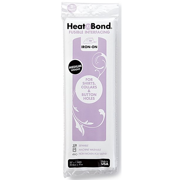 Heatnbond Fusible Medium Weight 20" x 1 yd Precut Fabric Interfacing