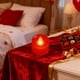 thumbnail image 4 of Velas LED para San Valentín | Paquete de 24 velas rojas de plástico sin llama | Decoración romántica para cenas y bodas | Decoración segura a pilas, 4 of 6