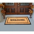 thumbnail image 3 of A1HC 24"x48" Heavy-Duty Rubber & Coir Welcome Mat with Non-Slip Backing for Indoor/Outdoor Use, 3 of 7