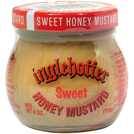 Inglehoffer Sweet Honey Mustard, 4 oz (Pack of 12)