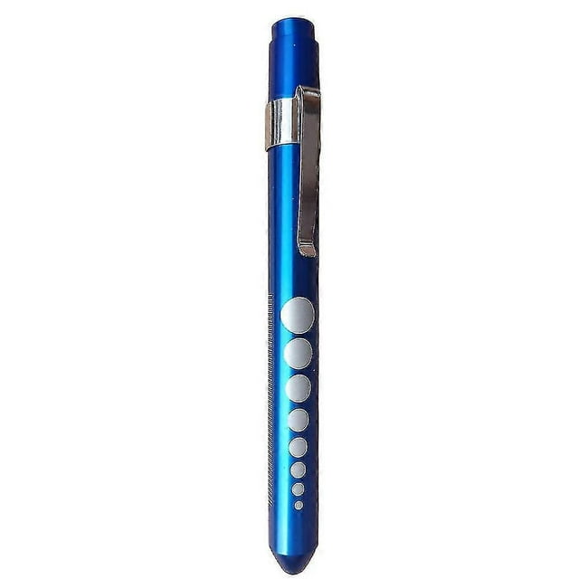 Lampe Stylo Portable avec Pince pour Stylo, Lampe Stylo Réutilisable et Durable pour Personnes Médicales