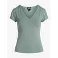 thumbnail image 5 of Scoop Women's and Women's Plus Ultimate Refined Contour V Neck Tee, Sizes XS-4X, 5 of 5