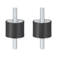 thumbnail image 1 of Montajes aislantes de vibración de goma D25 x H20 Amortiguador con perno M6 x 18mm 2pcs, 1 of 3