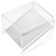 thumbnail image 5 of Expositores de acrílico transparentes, cuadrados, con pedestal para buffet, para fiestas, pasteles, mesas, joyas y comida, 5 of 7