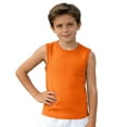 thumbnail image 3 of Krdevn Boys Breathable Mesh Tank Top Sleeveless Crewneck Shirt for Sports and Casual Wear,6-7 Years, 3 of 6