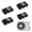 B, variant on Air Conditioner Vibration - Isolation Pads 4 Pieces AC Unit Noise Isolatr. | Convenient No-Dismantle Air Conditioner Vibration Damping Pad for Bedroom Office Outdoor Apartment Dormitory
