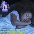 thumbnail image 4 of YSITIAN Unicorn Night Light, 3D Illusion Lamp Unicorn Lights for Kids Room, 16 Colors & Flashing Modes YT02-103, 4 of 7