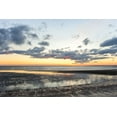 thumbnail image 2 of Orlando 32x23 Gold Ornate Wood Framed with Double Matting Museum Art Print Titled - Tide is Out, 2 of 4