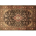 thumbnail image 1 of Ahgly Company Indoor Rectangle Medallion Brown Traditional Area Rugs, 5' x 8', 1 of 4