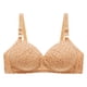 thumbnail image 1 of Gibobby Sujetador push-up transpirable extraelástico con cierre frontal deportivo para mujer Sujetadores para mujer(Caqui,3XL), 1 of 4
