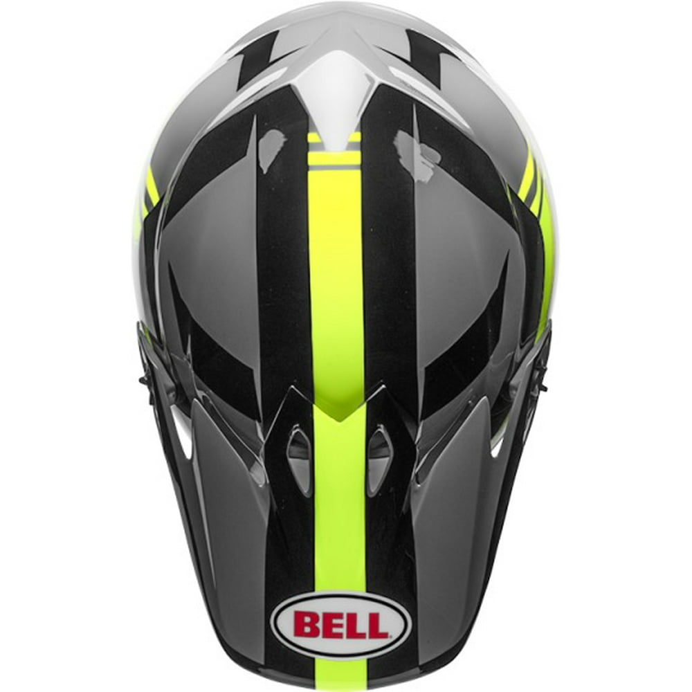 Bell MX-9 MIPS Off-Road Motorcycle Helmet (Gloss Hi-Viz Yellow/Black Marauder, XXX-Large) 3X