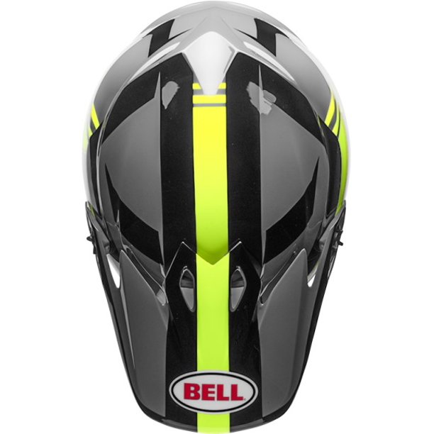 Bell MX9 MIPS OffRoad Motorcycle Helmet (Gloss HiViz Yellow/Black