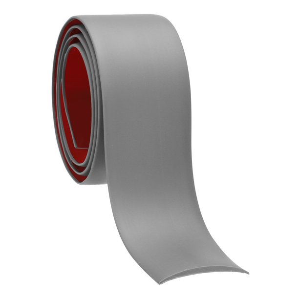 Tira de transición de piso autoadhesiva Uxcell 3 ft x 2" divisor de vinilo gris
