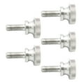 thumbnail image 4 of M2.5 GB834 304 Stainless Steel Knurl Head Hand Tighten Glass Lock Thumb Screw, 4 of 7