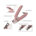 thumbnail image 5 of KennelMaster Pink Pet Nail Clipper with LED Light, 5 of 7