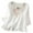 White, variant on Womens Casual Summer T Shirts Crew Neck Basic Fashion Y2K Spring 2026 Linen Tops Half Sleeve Embroidered Print Tees