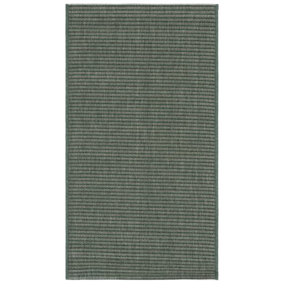 SAFAVIEH Courtyard Sloan Solid Indoor/Outdoor Area Rug, Dark Green/Beige, 2' x 3'7"