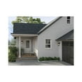 thumbnail image 3 of Padgett Collection One-Light Transitional Textured Black Clear Seeded Glass Outdoor Wall Lantern, 3 of 6
