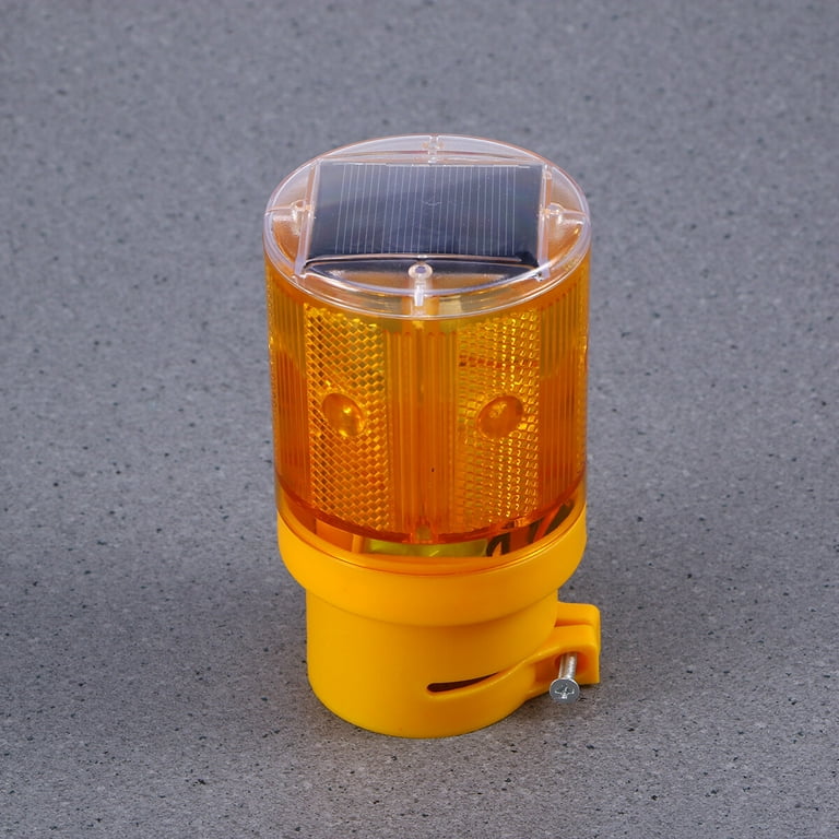  Solar Flashing LED Barricade Beacon Light