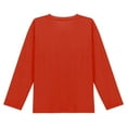 thumbnail image 6 of Bovxnpu Girls Long Sleeve T Shirts Kids Spring Fall Tops School Tee Kids Undershirt Casual Loose Long Sleeve Undershirt Tops, 6 of 7