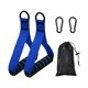 thumbnail image 4 of 2 asas de ejercicio, banda de resistencia, agarre para pilates, entrenamiento, accesorio de gimnasio resistente, asas versátiles para hacer ejercicio. Azul, 4 of 8