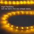 thumbnail image 2 of DELight 150Ft Rope Light 1620 LED Waterproof String Lighting Outdoor Flexible Cuttable 2 Wire Garage Deck Stair Backyard Pool Holiday Wedding Party Decoration Yellow, 2 of 9