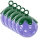 thumbnail image 1 of 5 piezas de collar de mascotas Charmas de fresa Strawberry Pet Bells Pet Dog Collar Suministros Pendientes de bricolaje, 1 of 5