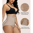 thumbnail image 3 of MANIFIQUE Tummy Control Shapewear for Women Faja Body Shaper Breathable High Waisted Butt Lifting Panties, 3 of 6