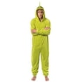 thumbnail image 2 of Dr. Seuss The Grinch Who Stole Christmas Hooded Costume Pajama Union Suit, 2 of 5