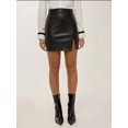 thumbnail image 2 of Leather Look Mini Skirt, 2 of 5