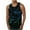 Blue, variant on WREESH Men's Fashion Tank Tops Tank Non Positioning Regular Print Tank Casual Sports Sleeveless T-Shirt Tank Tops Workout Tops Dark Blue