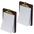 thumbnail image 4 of OUNONA 2-Pack Miniature Clipboard Writing Boards for Dollhouse Accessories and Stationery Supplies, 4 of 7