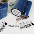 thumbnail image 2 of 2 Rolls 4.33" x1476' (110mm X 450m) Thermal Transfer Wax Ribbon Core 1" BarcoRibbons for Datamax Zebra Ribbons Printers,General Purpose Wax Ribbon for Label, Tag & BarcoPrinting, 2 of 4
