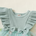 thumbnail image 4 of Okbabeha Baby Girl Summer Clothes Newborn Romper Tulle Tutu Dress Cute Toddler Birthday Dresses Infant Photoshoot Outfit, 4 of 7