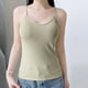 thumbnail image 1 of Pijama de manga corta para mujer, ropa interior térmica de invierno, color liso, cálida, sin costuras, resistente al frío, sin mangas, de poliéster., 1 of 5