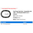 thumbnail image 2 of Fuel Pump Tank Seal - Compatible with 1987 - 1993 Mazda B2600 2.6L 4-Cylinder 1988 1989 1990 1991 1992, 2 of 2