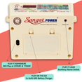 thumbnail image 4 of Sangat Power Electronic Tabla Tanpura Digital Musical Instrument by Sound Labs. Tambura Shruti Music Box for Classical Singing with Electric Percussion Drum Machine like Tabla Dholak Pakhawaj & Duff, 4 of 5