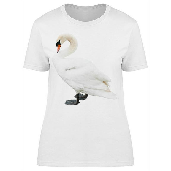 Adorable Swan Stands Sideways T-Shirt Women -Image by Shutterstock, Female 3X-Large